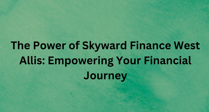 skyward finance west allis